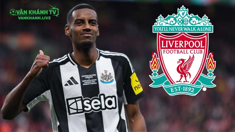 Alexander Isak chính thức gia nhập Liverpool sau thương vụ kỷ lục 125 triệu bảng.
